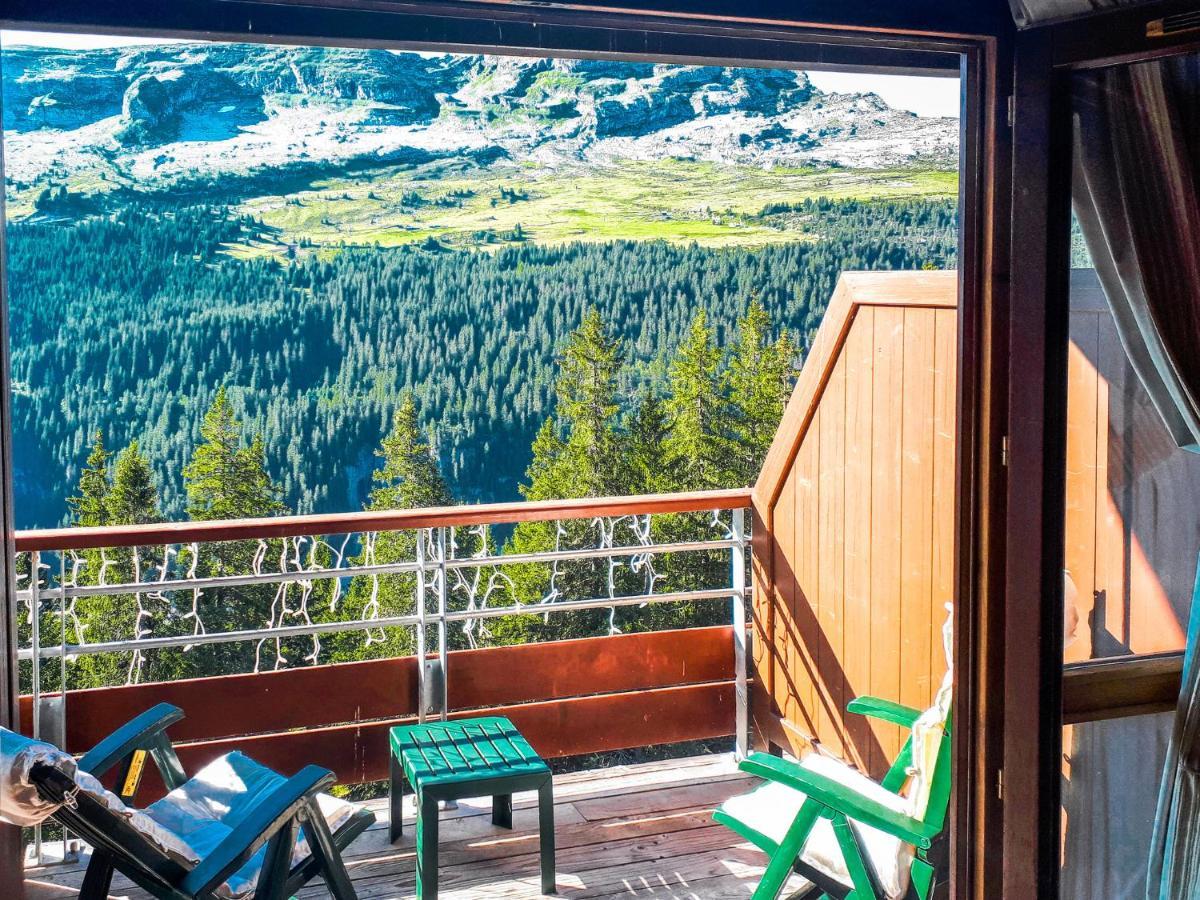 South Facing 2-Bed Apartment With Fireplace, Terrasses Deos Flaine Exterior photo