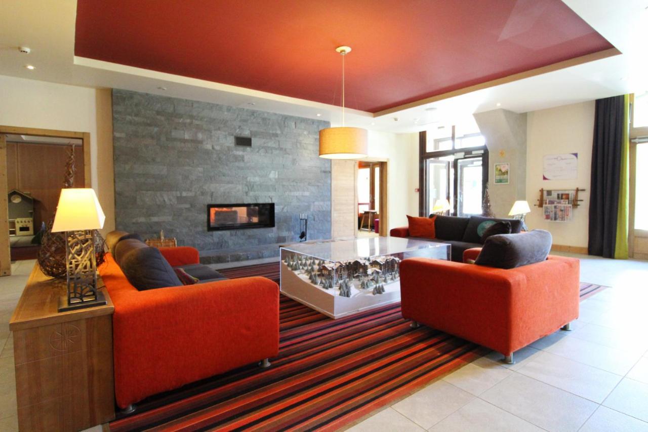 South Facing 2-Bed Apartment With Fireplace, Terrasses Deos Flaine Exterior photo
