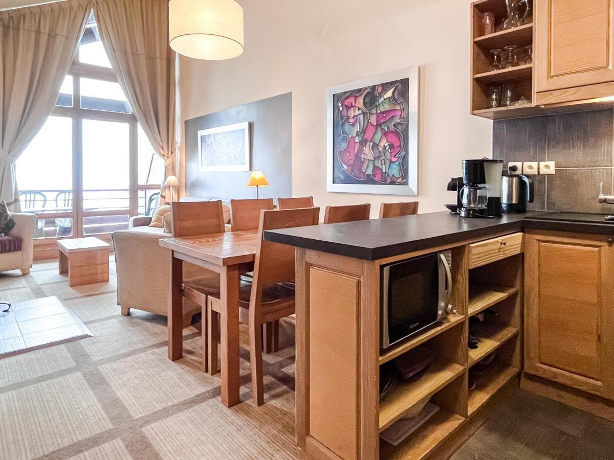South Facing 2-Bed Apartment With Fireplace, Terrasses Deos Flaine Exterior photo