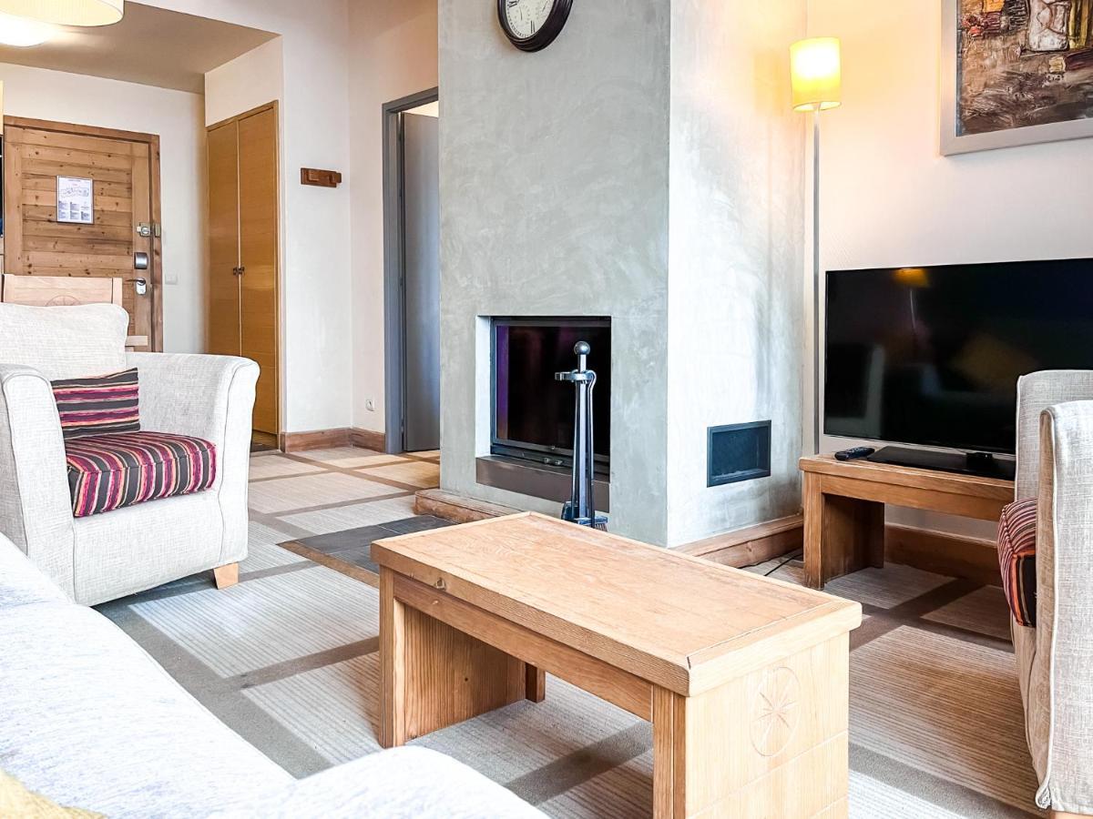 South Facing 2-Bed Apartment With Fireplace, Terrasses Deos Flaine Exterior photo
