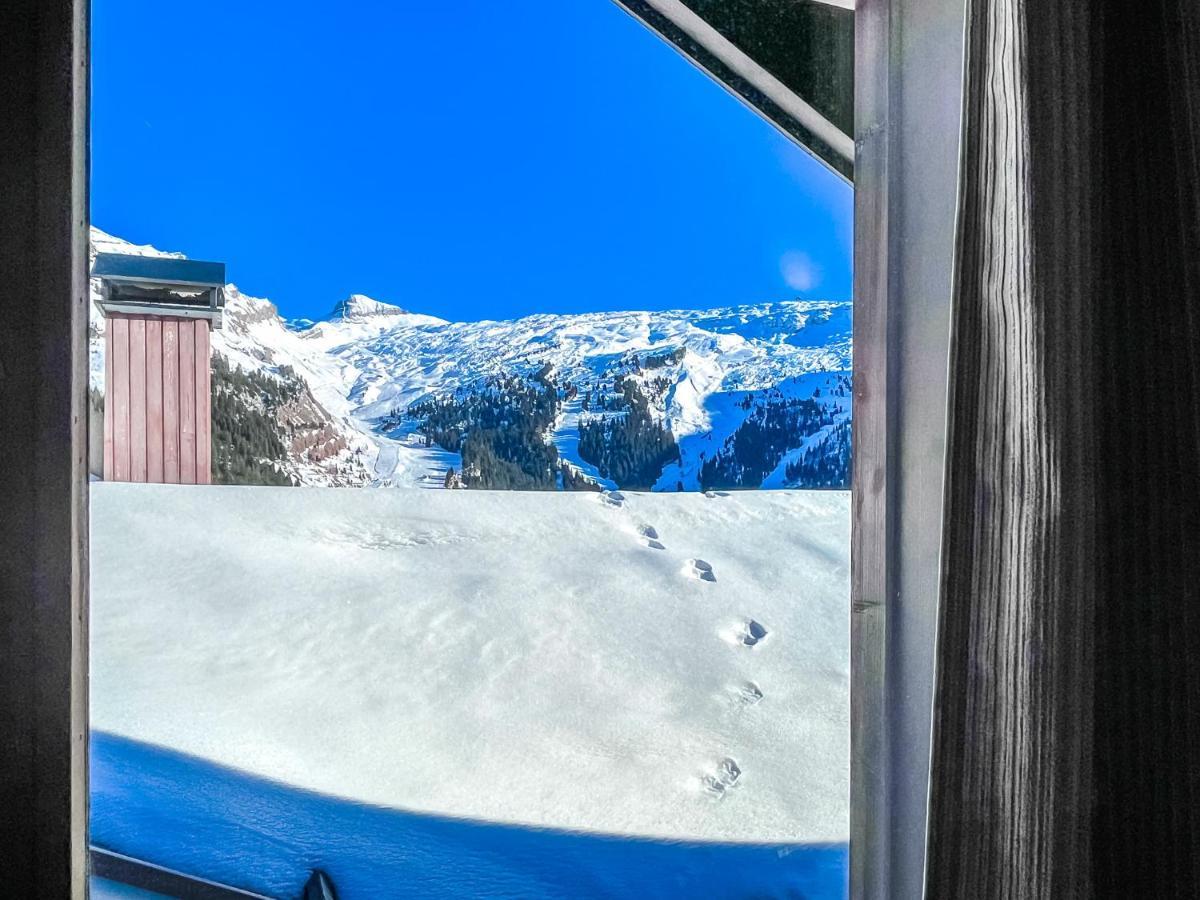 South Facing 2-Bed Apartment With Fireplace, Terrasses Deos Flaine Exterior photo