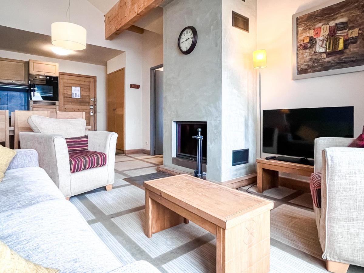 South Facing 2-Bed Apartment With Fireplace, Terrasses Deos Flaine Exterior photo