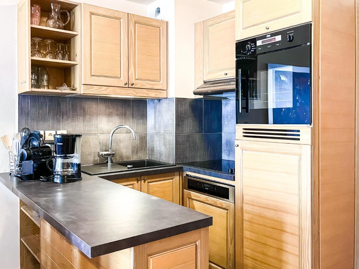 South Facing 2-Bed Apartment With Fireplace, Terrasses Deos Flaine Exterior photo