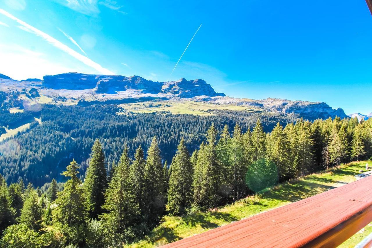 South Facing 2-Bed Apartment With Fireplace, Terrasses Deos Flaine Exterior photo